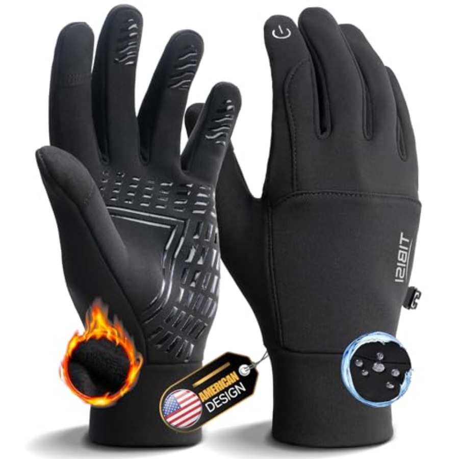Ski Glove Waterproof - Winter Waterproof Thermal Gloves for Men