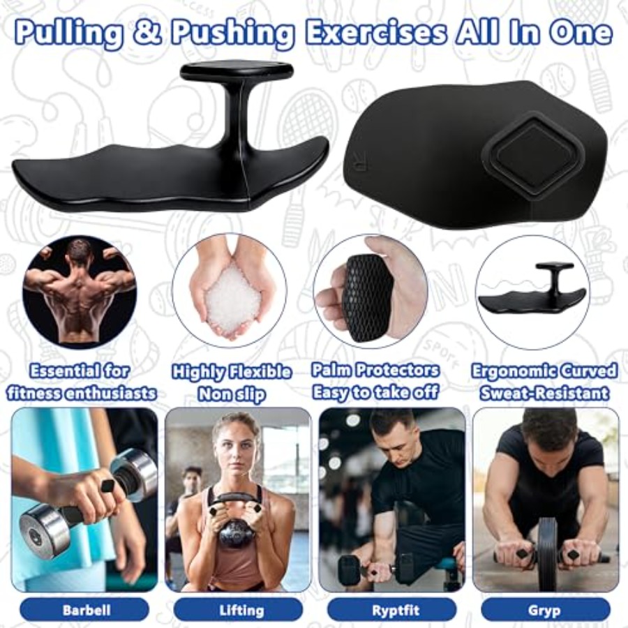 Large Silicone Workout Grips K - đánh giá và giá Workout Glove Gym