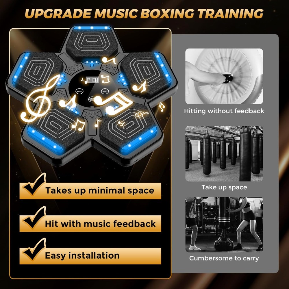 Music Boxing Machine for Adult - đánh giá và giá Workout Glove Gym