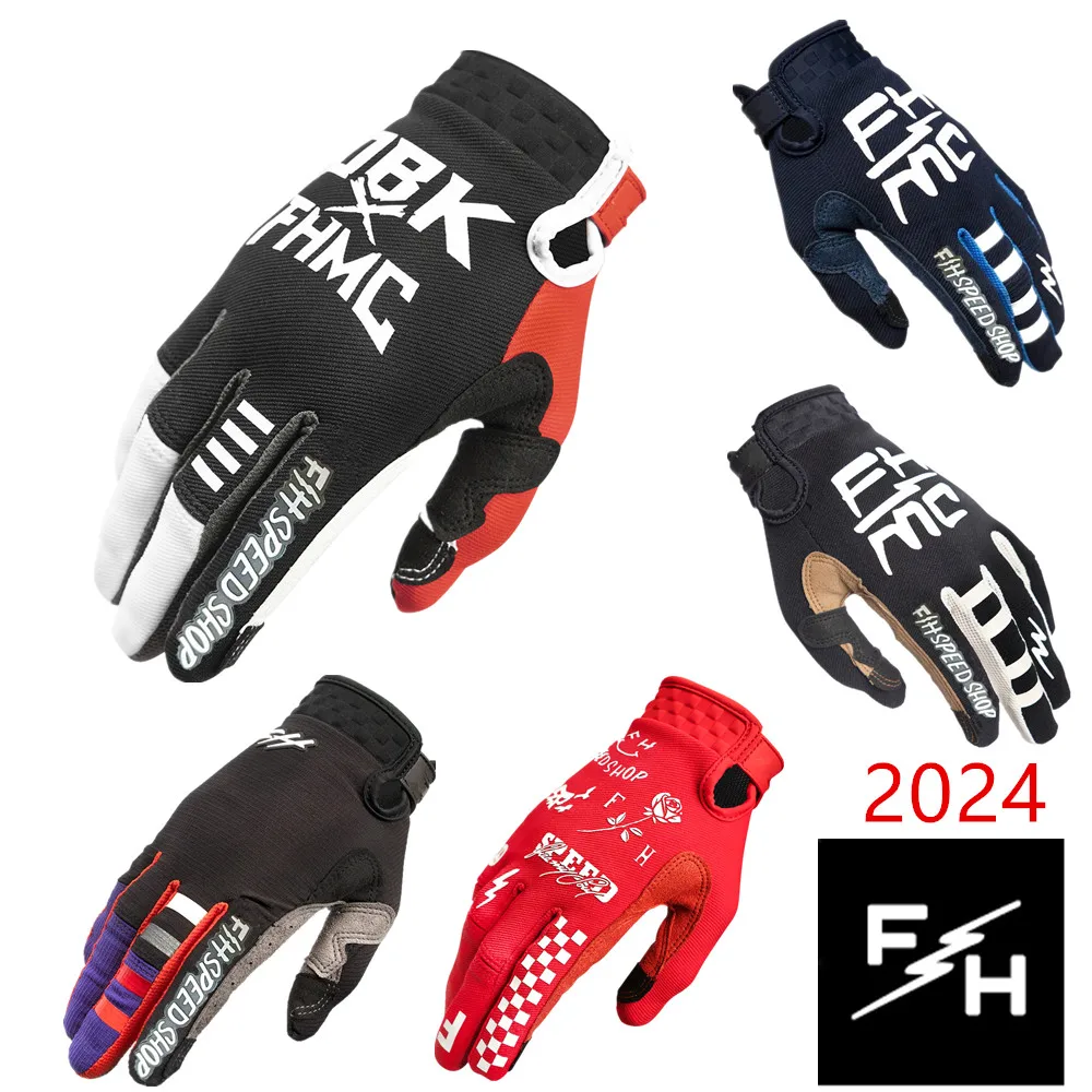2024 FH MX Gloves Red Motocros - đánh giá và giá Cycling Glove Padded