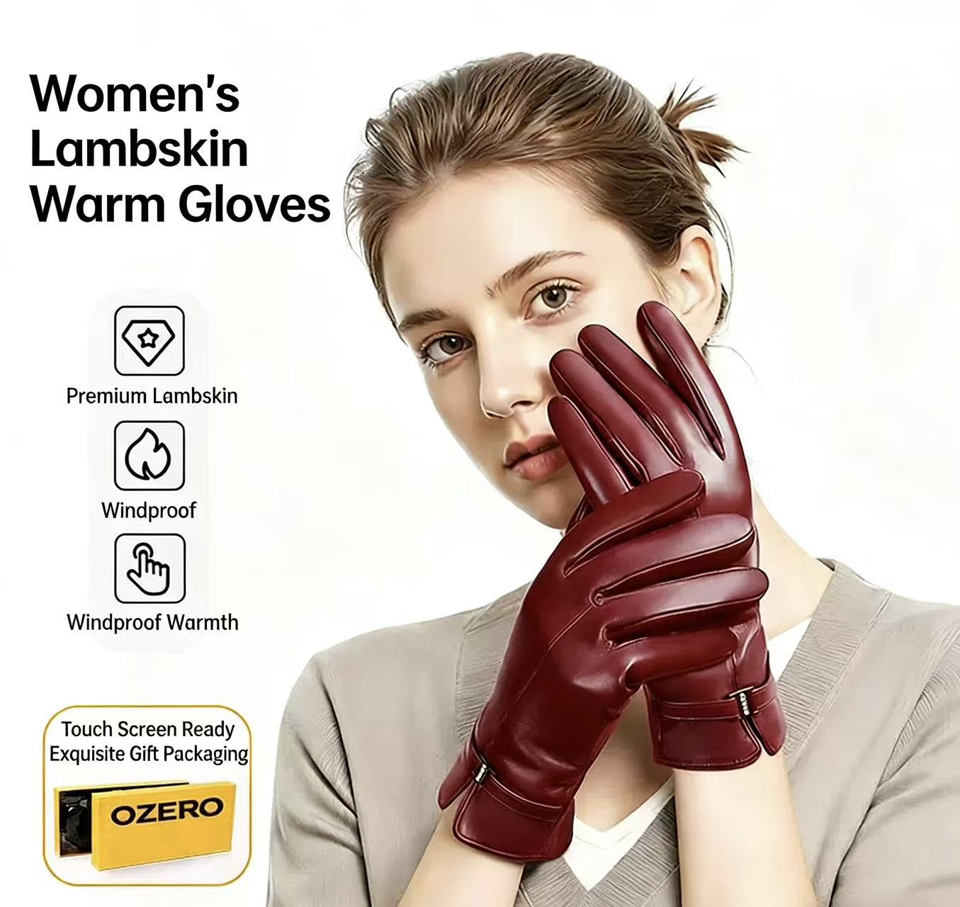 Women's Fashionable Winter She - đánh giá và giá Wool Glove Lined