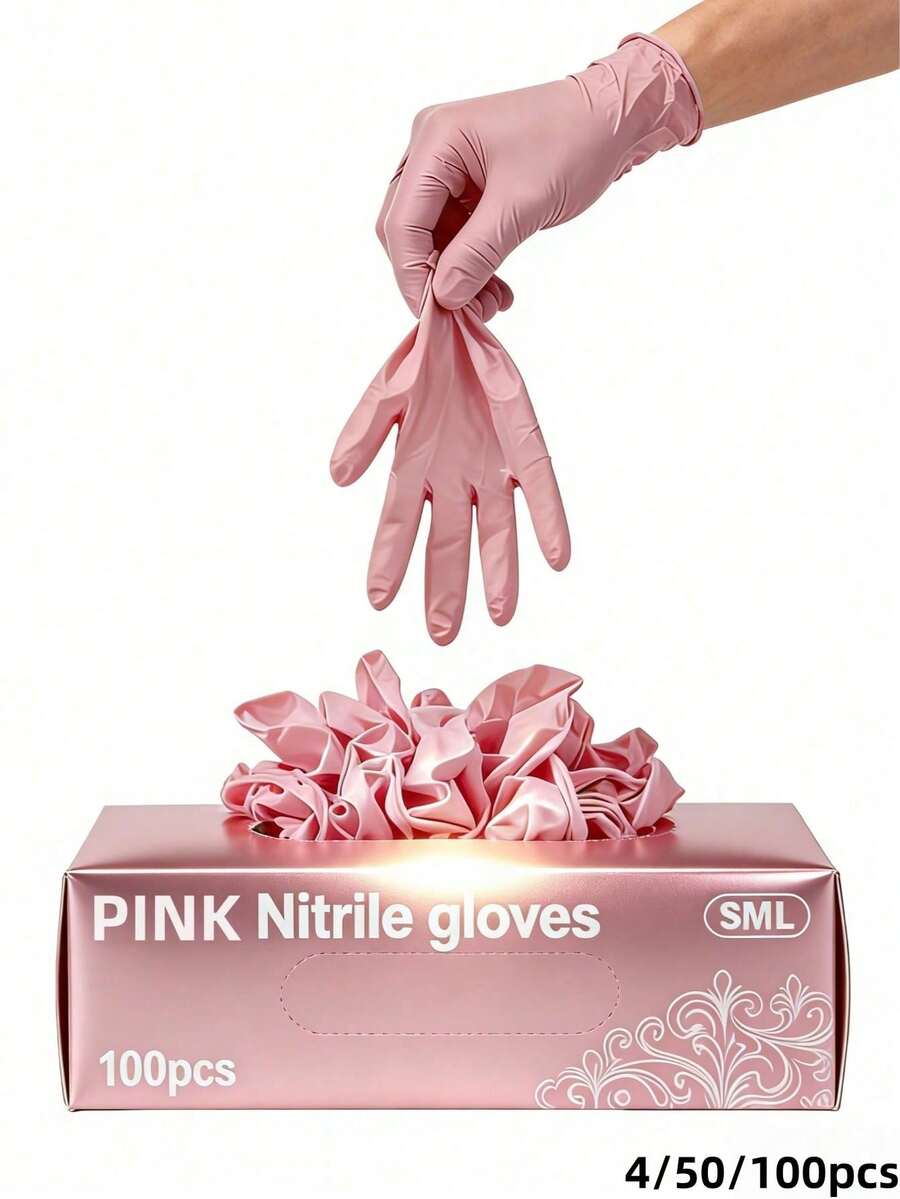 100pcs White Disposable Nitril - đánh giá và giá Latex Disposable Glove