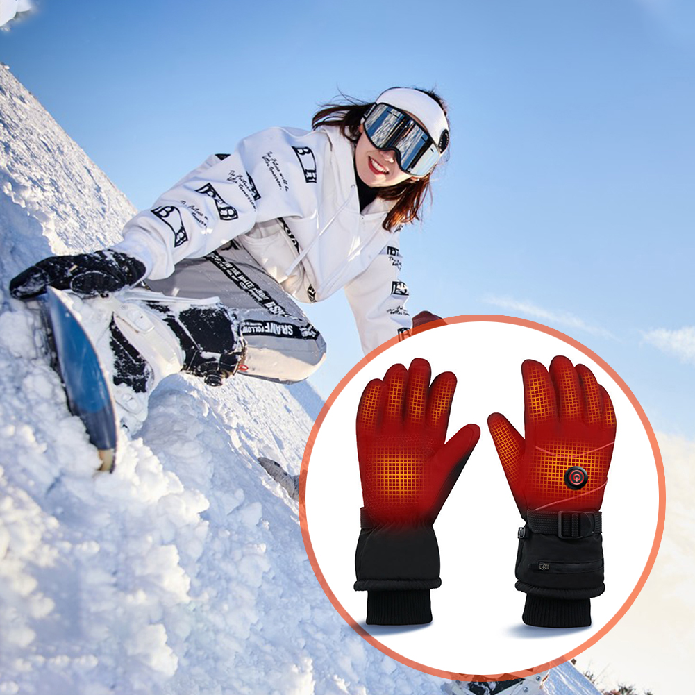 DC Plug in Heating Thermal Glo - đánh giá và giá Ski Glove Waterproof