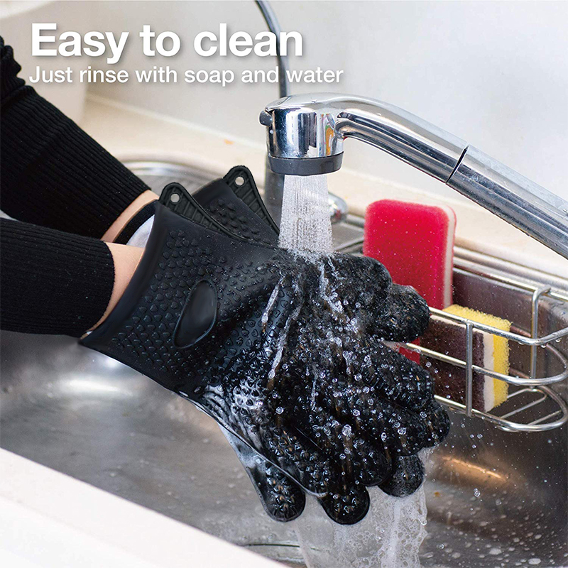 1/2Pcs Oven Mitts Baking Glove - đánh giá và giá Rubber Glove Cleaning