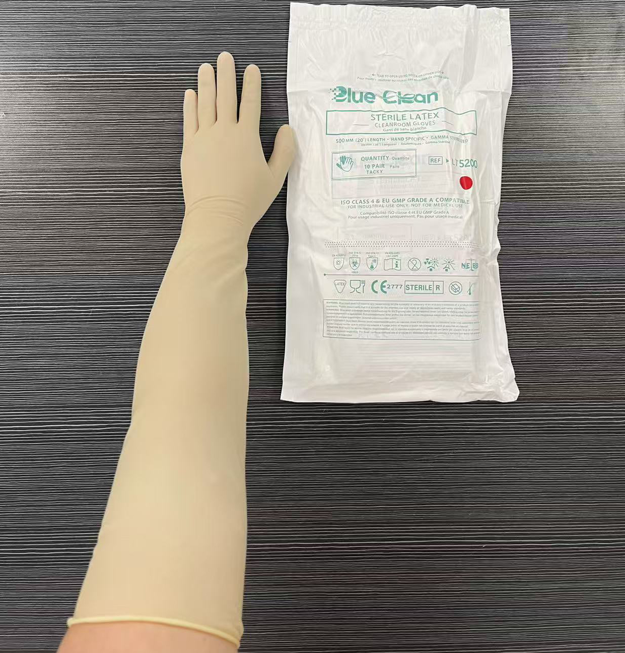 Blue Clean LT5200 (10 pairs) 2 - đánh giá và giá Rubber Glove Cleaning