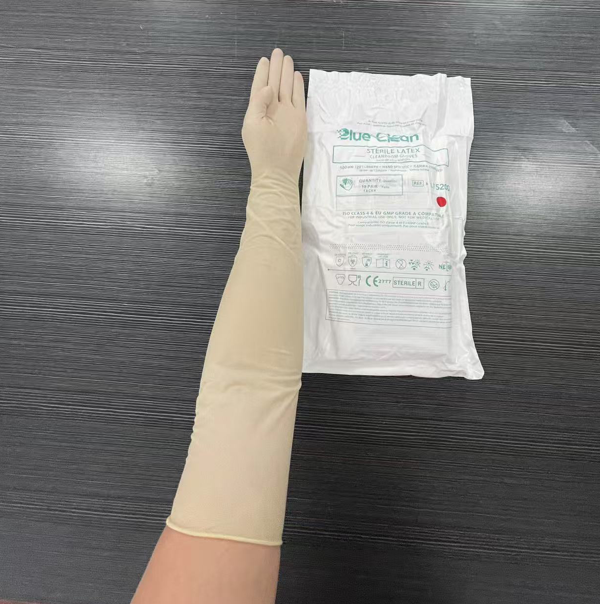 Blue Clean LT5200 (10 pairs) 2 - đánh giá và giá Rubber Glove Cleaning