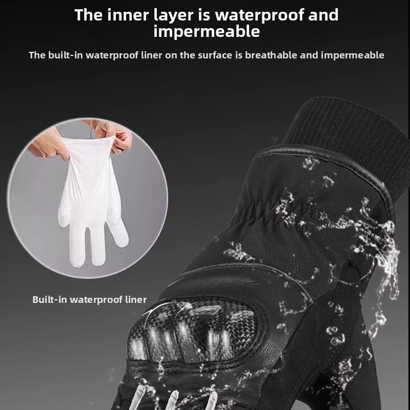 Winter Warm Motorcycle Gloves  - đánh giá và giá Motorcycle Glove Knuckle