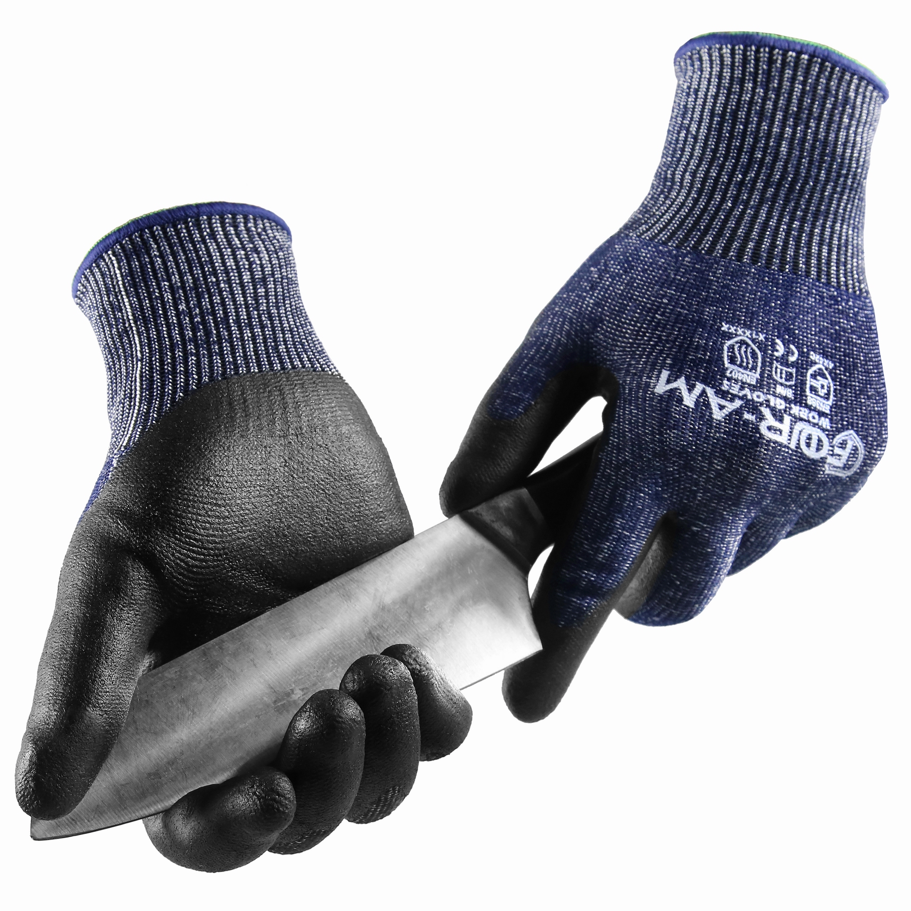 1/3Pair, Level 5Cut-Resistant  - đánh giá và giá Nitrile Mechanic Glove