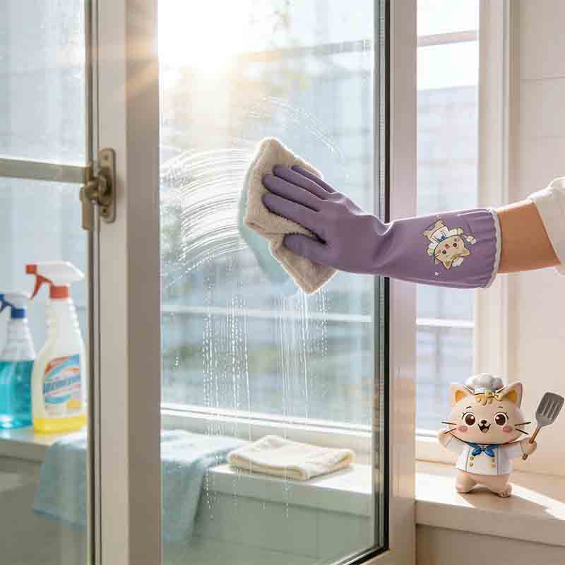 1 pair of household cleaning a - đánh giá và giá Dish Glove Rubber