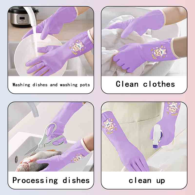 1 pair of household cleaning a - đánh giá và giá Dish Glove Rubber