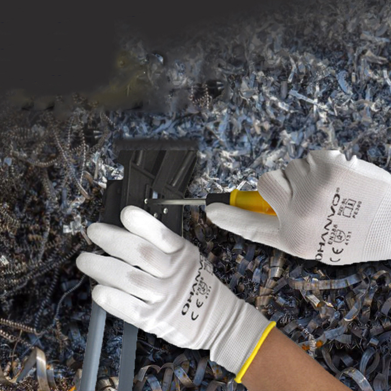 10 Pairs PU Nitrile Safety Coa - đánh giá và giá Nitrile Mechanic Glove