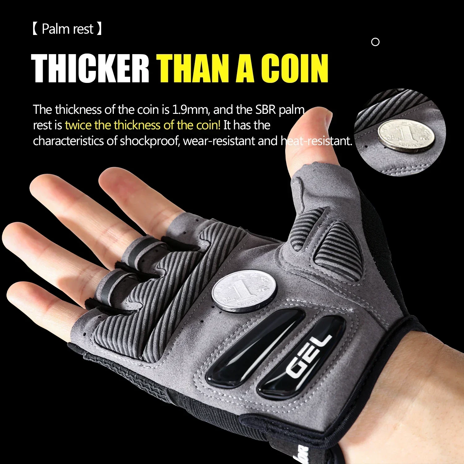 Anti Slip Shock Breathable Hal - đánh giá và giá Workout Glove Gym