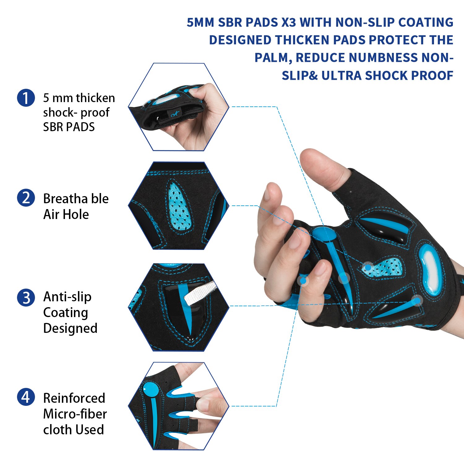 MOREOK Cycling Gloves,Breathab - đánh giá và giá Cycling Glove Padded