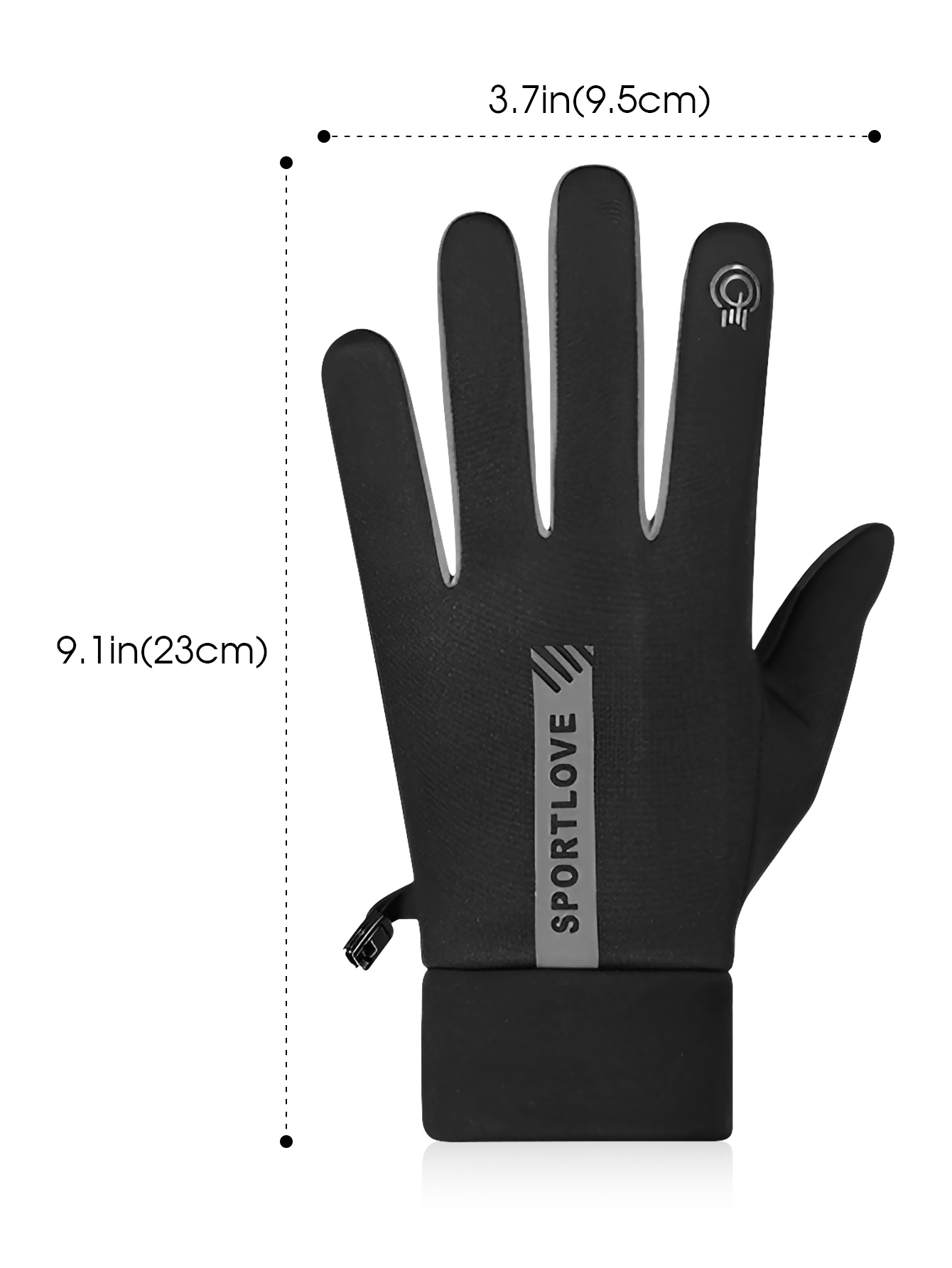 Winter Outdoor Sports Running  - đánh giá và giá Magic Touch Glove