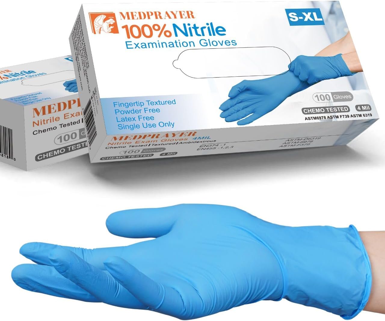 4 Mil Nitrile Exam Gloves, Lat - đánh giá và giá Exam Glove Nitrile