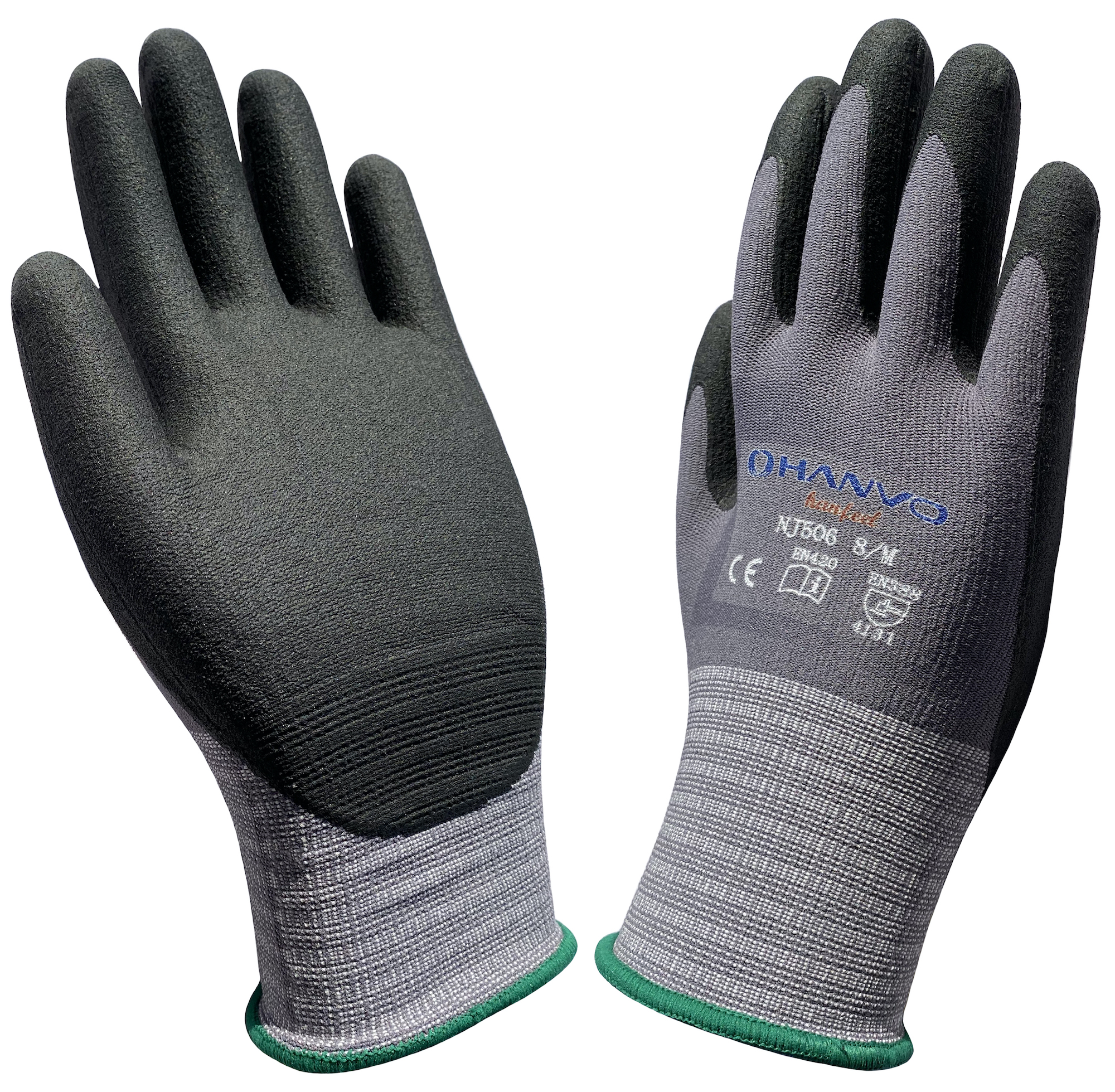 Work Gloves Oil And Gas NJ506  - đánh giá và giá Nitrile Mechanic Glove