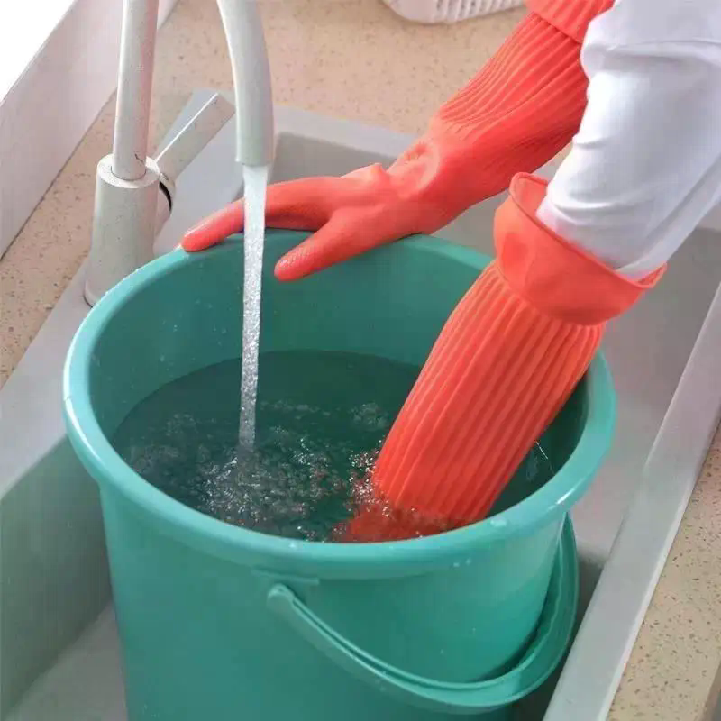 Long Reusable Rubber Dishwashi - đánh giá và giá Dish Glove Rubber