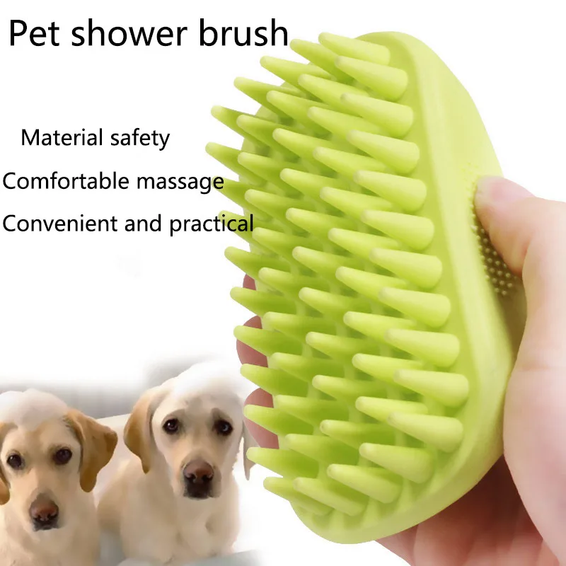 Pet Bath Brush Rubber Comb Hai - đánh giá và giá Rubber Glove Cleaning