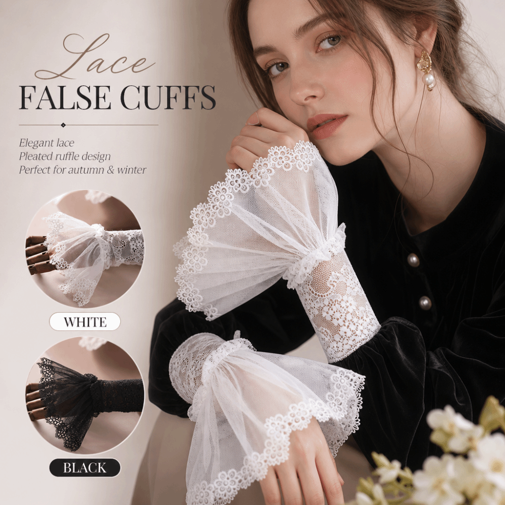 Korean Pleated Ruffles Detacha - đánh giá và giá Fingerless Glove Knit