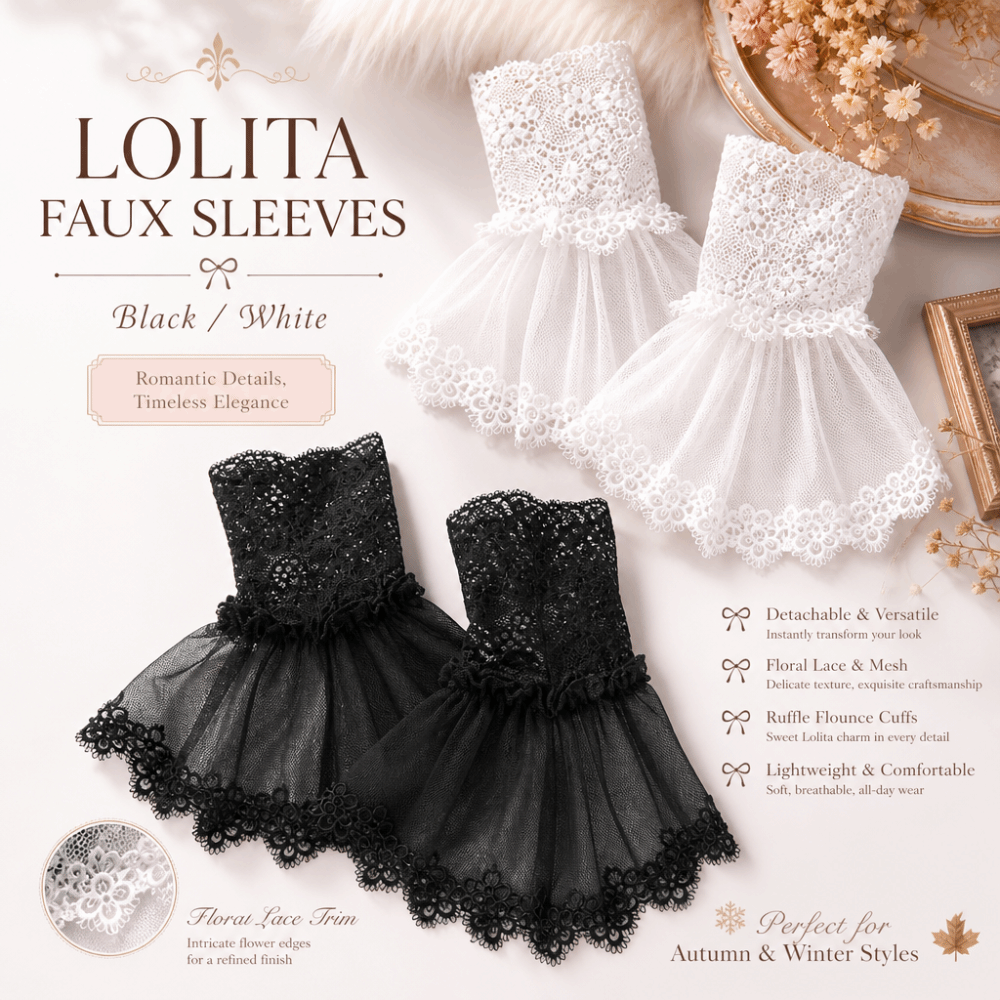 Korean Pleated Ruffles Detacha - đánh giá và giá Fingerless Glove Knit