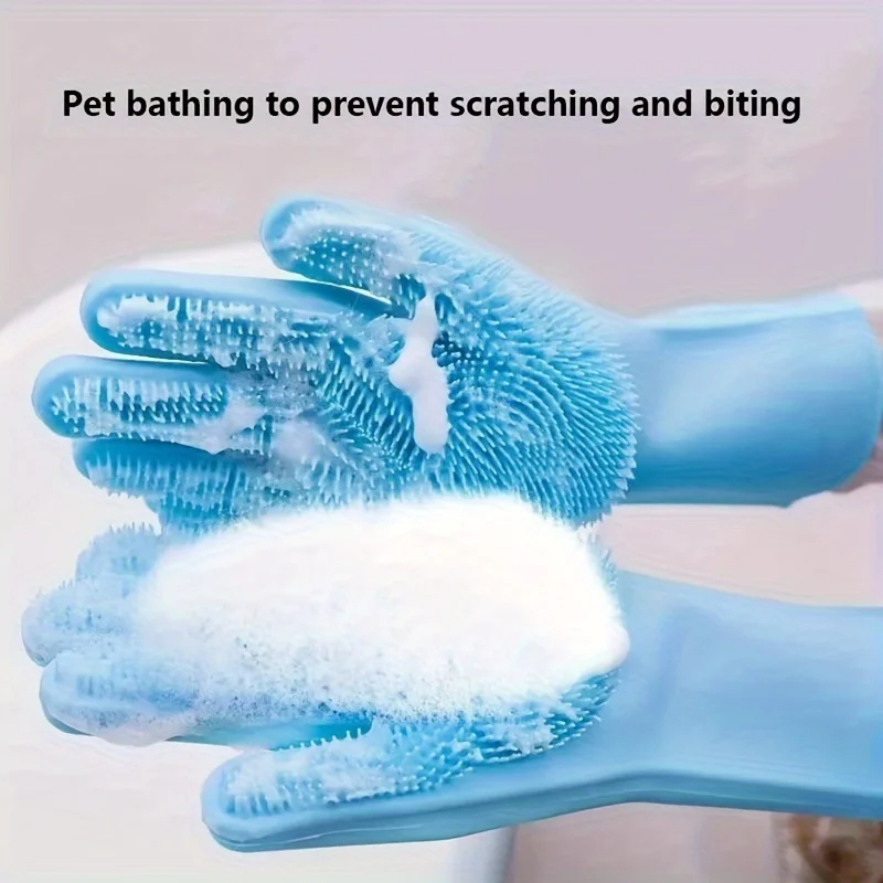 Pet Grooming Cleaning Gloves D - đánh giá và giá Dish Glove Rubber