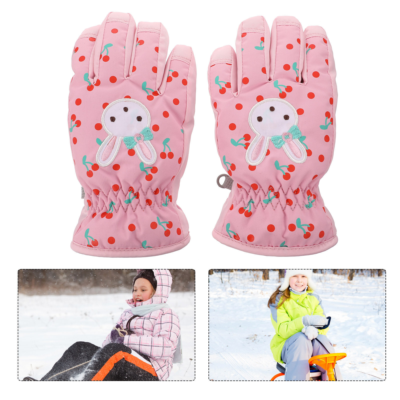 1Pair Children Ski Gloves Wate - đánh giá và giá Winter Glove Insulated