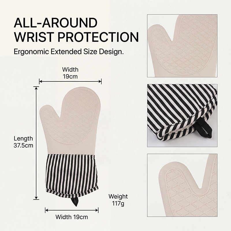 Anti-scald Silicone Gloves Hea - đánh giá và giá Oven Mitt Silicone