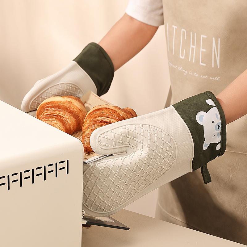 Silicone heat insulation glove - đánh giá và giá Oven Mitt Silicone