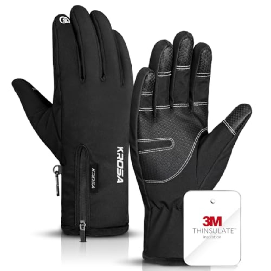 krosa Winter Gloves For Men Wo - đánh giá và giá Ski Glove Waterproof