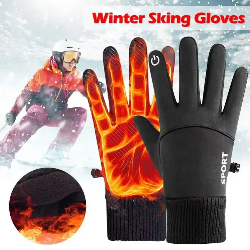 Winter Warm Full Fingers Water - đánh giá và giá Ski Glove Waterproof