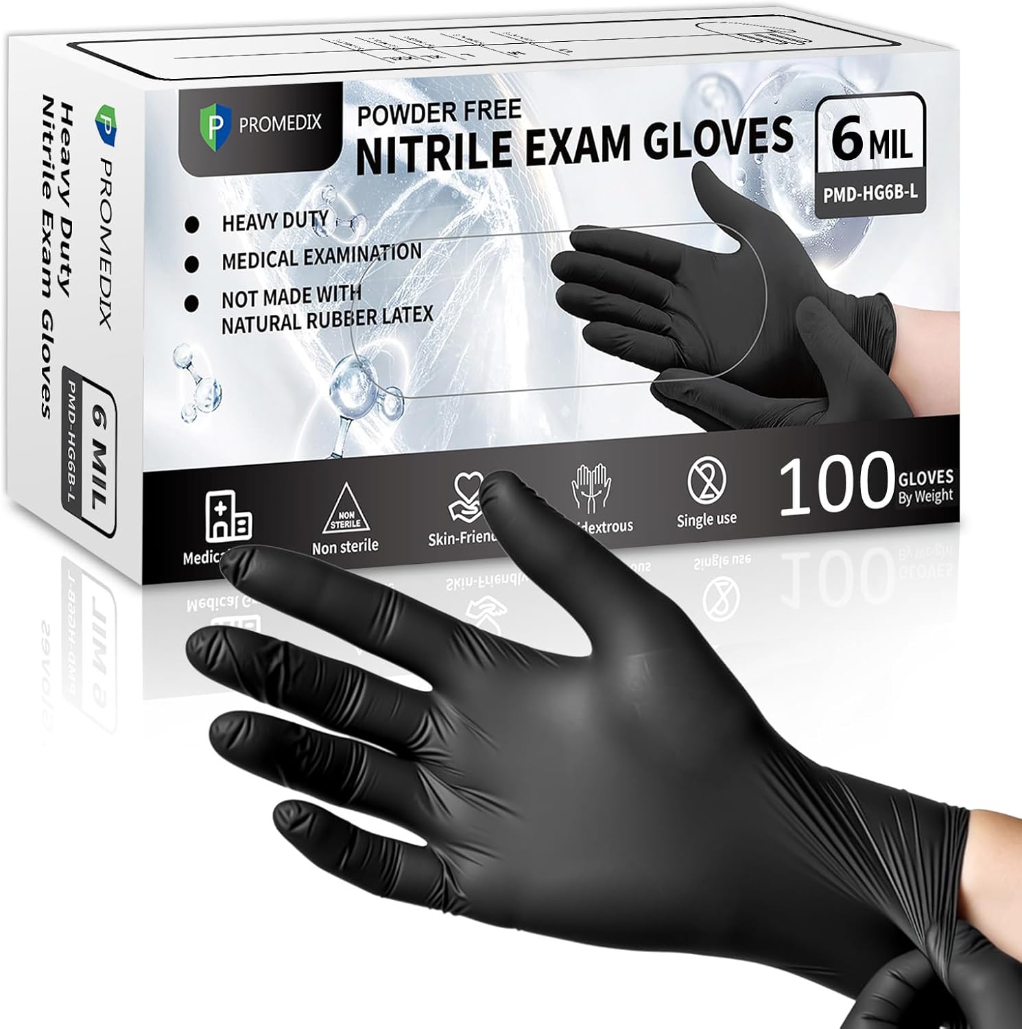 6Mil Disposable Nitrile Gloves - đánh giá và giá Exam Glove Nitrile