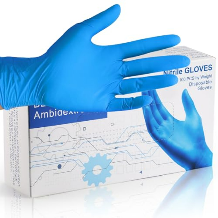 PEIPU Nitrile Disposable Glove - đánh giá và giá Rubber Glove Cleaning