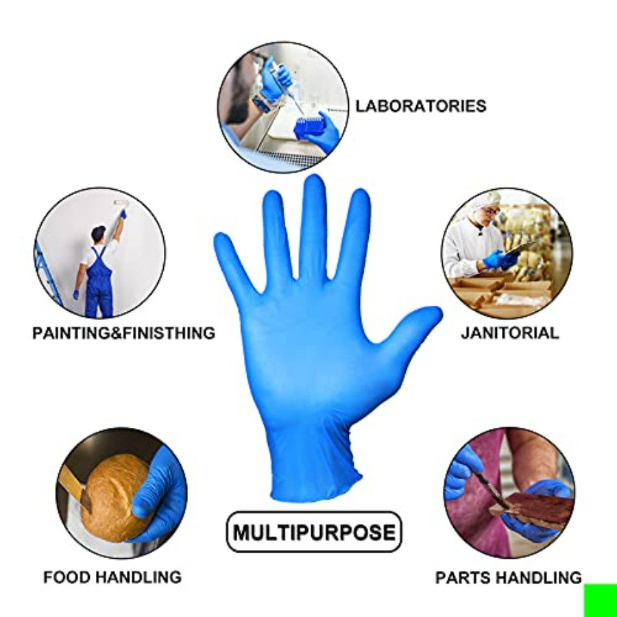 PEIPU Nitrile Disposable Glove - đánh giá và giá Rubber Glove Cleaning