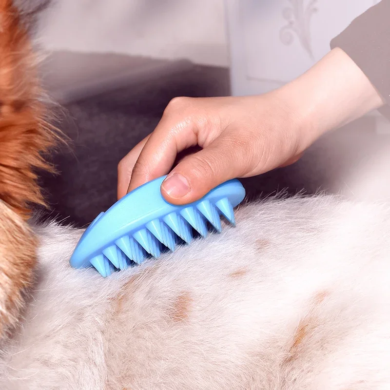 Pet Bath Brush Rubber Comb Hai - đánh giá và giá Rubber Glove Cleaning