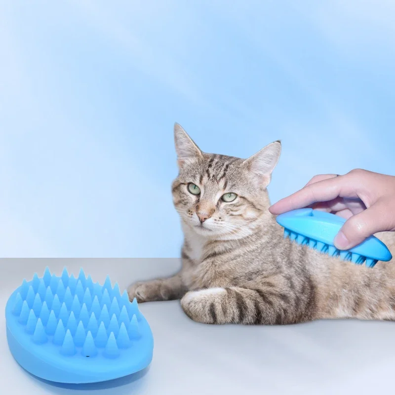 Pet Bath Brush Rubber Comb Hai - đánh giá và giá Rubber Glove Cleaning