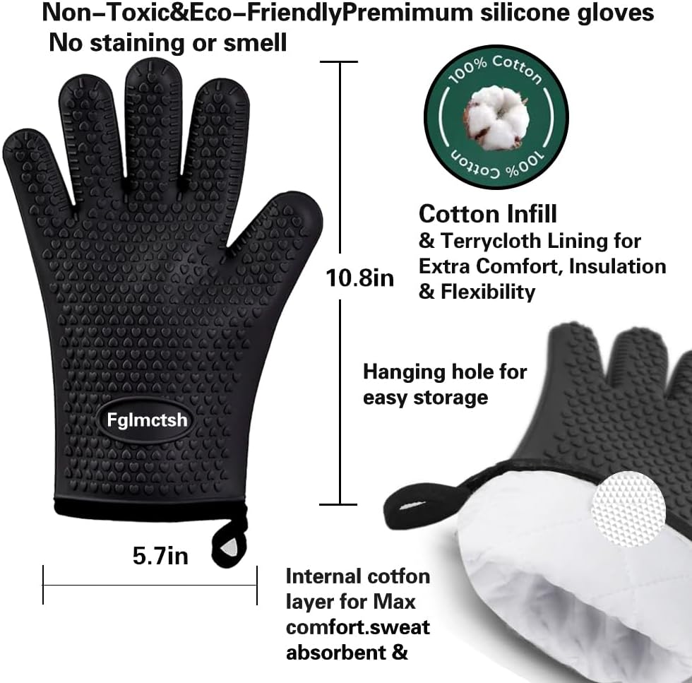 Silicone Oven Mitts, Heat Resi - đánh giá và giá Oven Mitt Silicone