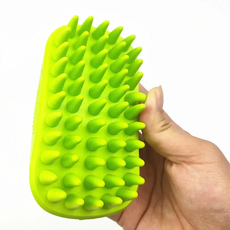 Pet Bath Brush Rubber Comb Hai - đánh giá và giá Rubber Glove Cleaning