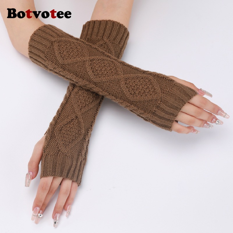Botvotee Sleeves for Women Arm - đánh giá và giá Fingerless Glove Knit