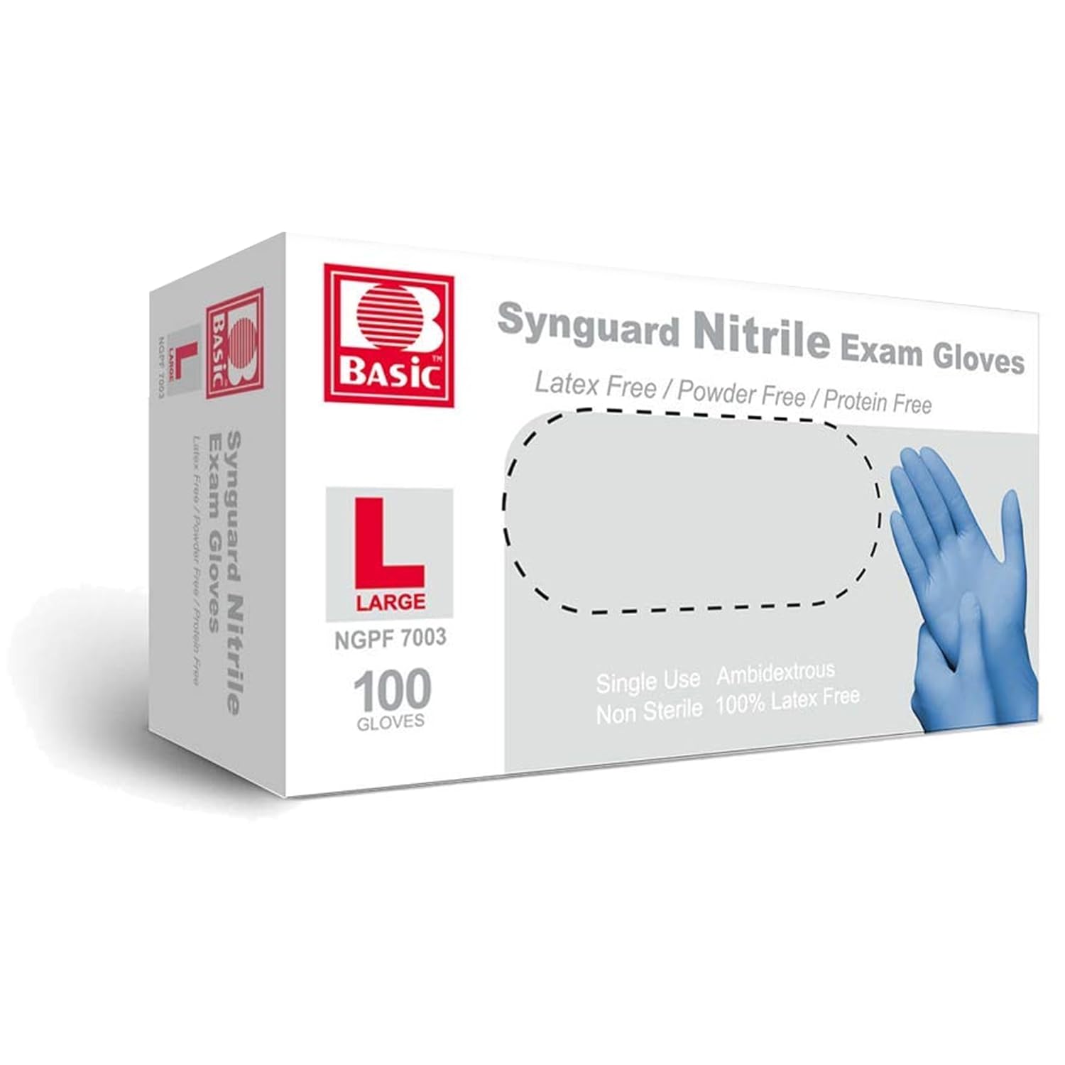 Latex-Free Blue Nitrile Exam G - đánh giá và giá Exam Glove Nitrile