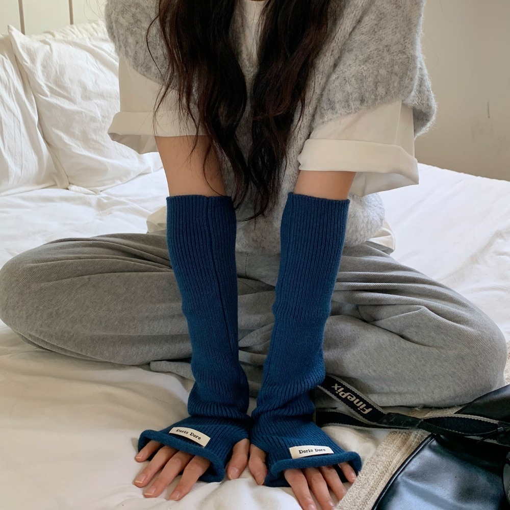 Korean Style Knitted Warm Slee - đánh giá và giá Fingerless Glove Knit