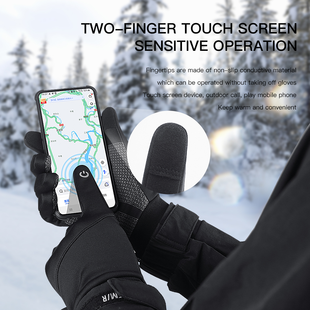 Cold Winter Gloves Men Gloves  - đánh giá và giá Ski Glove Waterproof