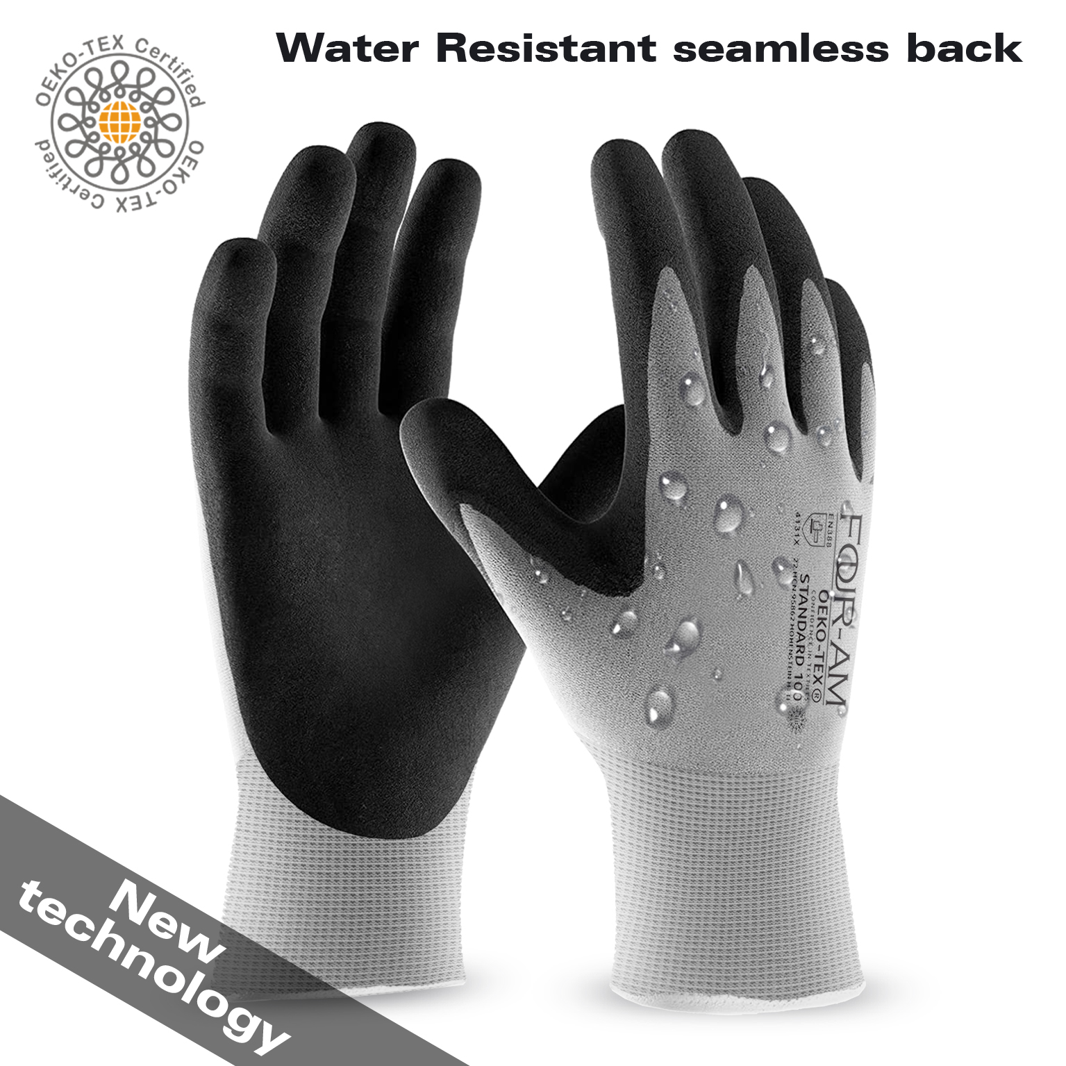 1pc Quick Water Repellent Nylo - đánh giá và giá Nitrile Mechanic Glove