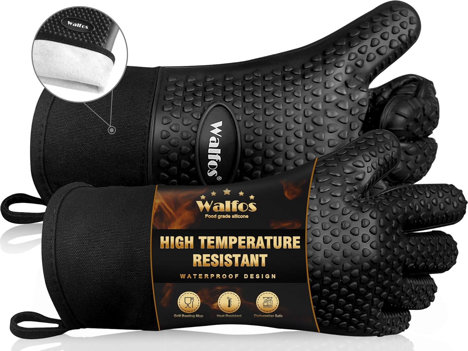 Heat Resistant Silicone BBQ Gl - đánh giá và giá Heat Resistant Glove
