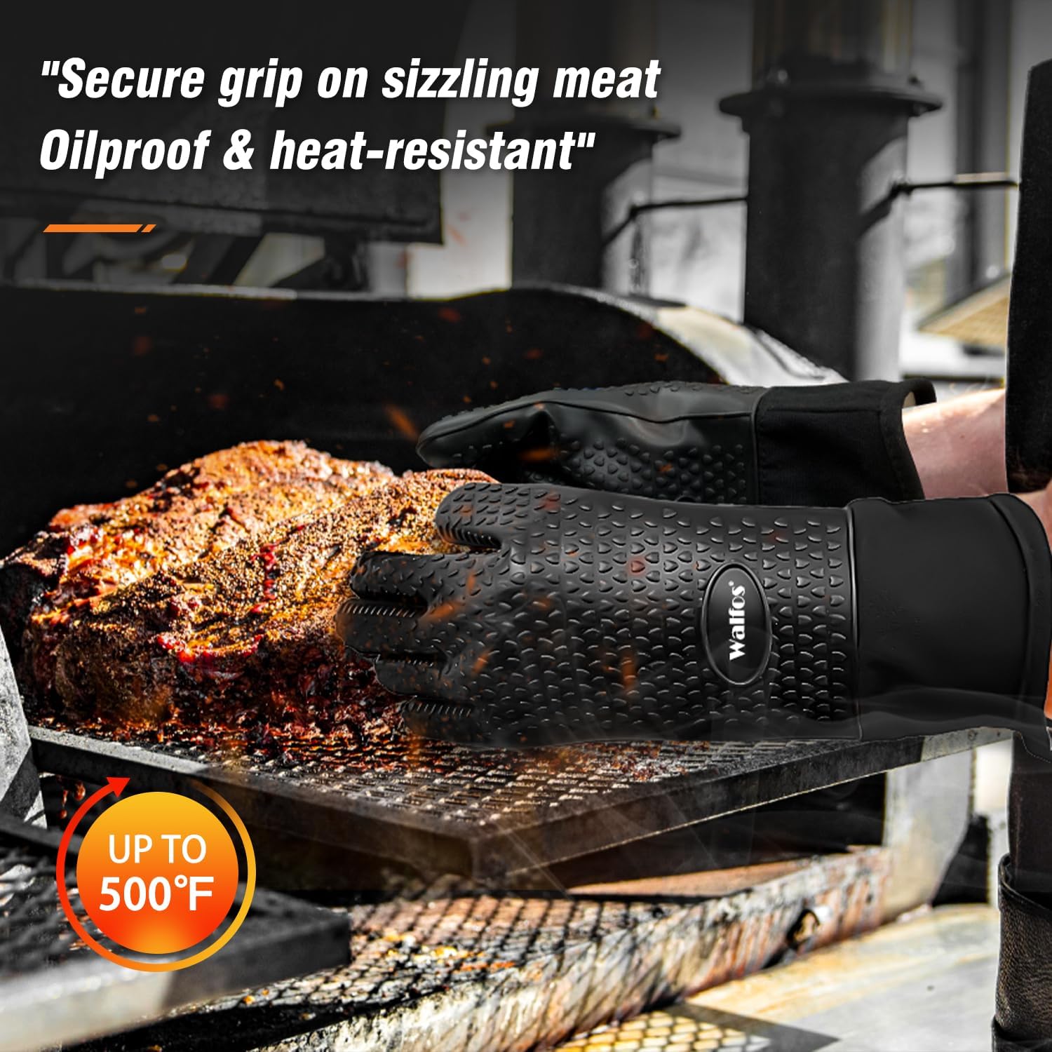 Heat Resistant Silicone BBQ Gl - đánh giá và giá Heat Resistant Glove