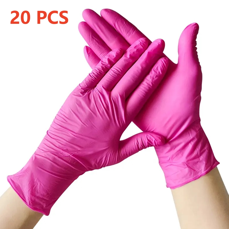 Fuchsia Nitrile Disposable Glo - đánh giá và giá Latex Disposable Glove