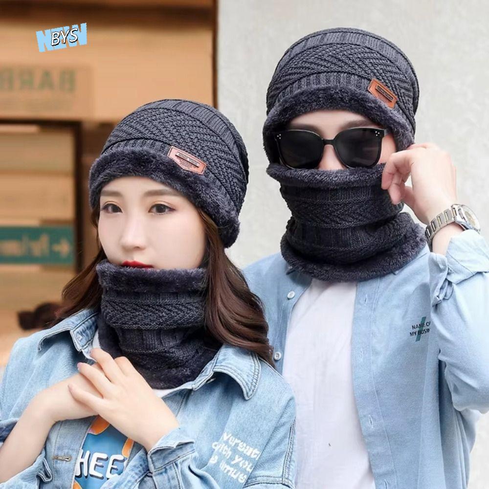 4pcs/set Soft Winter Beanie Ha - đánh giá và giá Wool Glove Lined