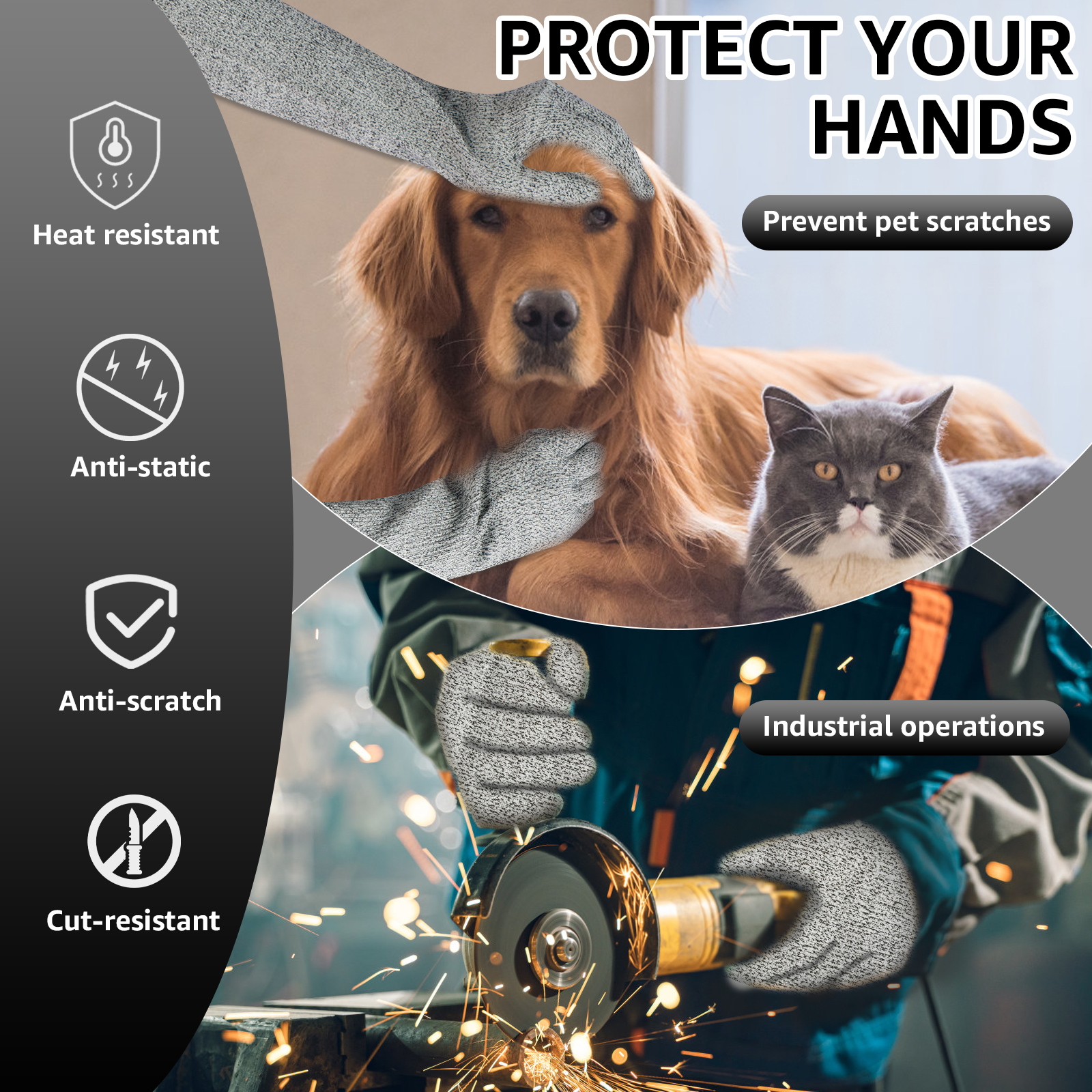 Breathable HPPE Cut Resistant  - đánh giá và giá Cut Resistant Glove