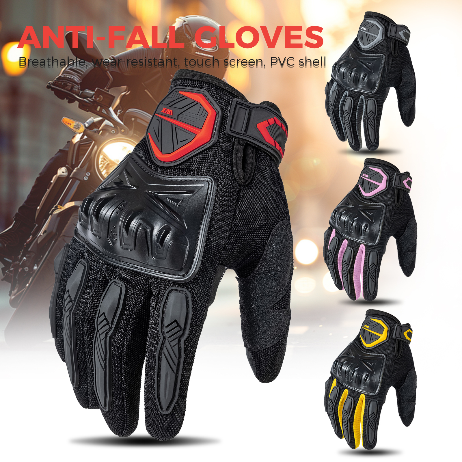 Summer Motorcycle Gloves Men W - đánh giá và giá Cycling Glove Padded
