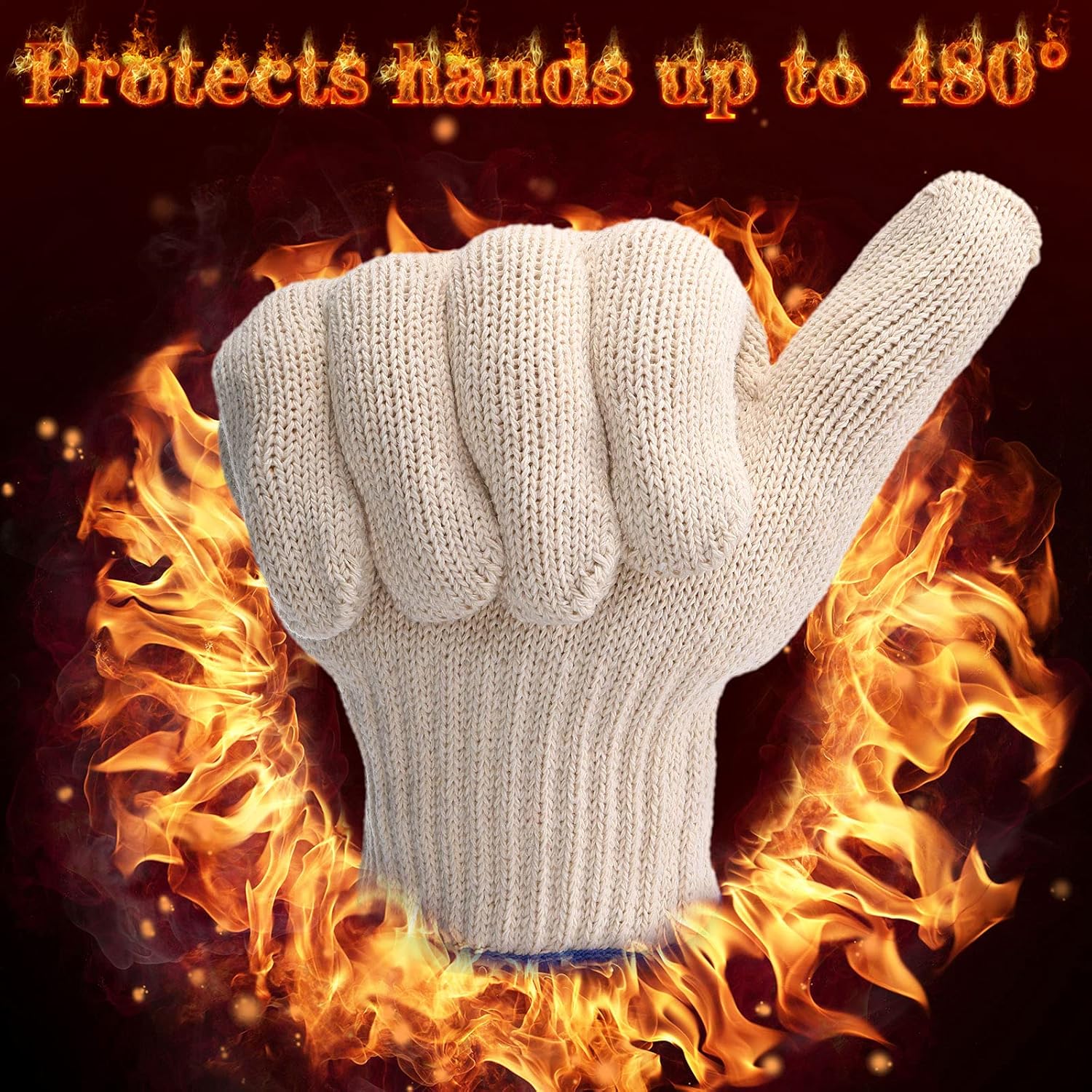 4 Pairs Heat Resistant Gloves, - đánh giá và giá Heat Resistant Glove
