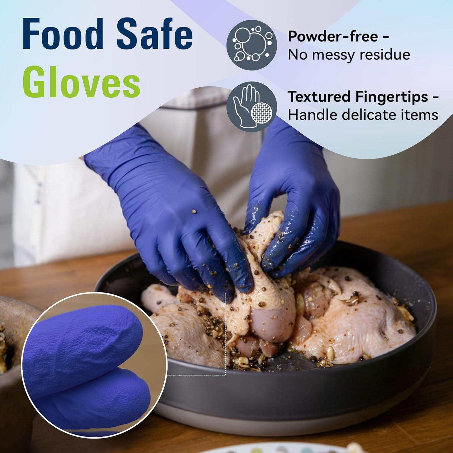 Disposable Nitrile Gloves, Foo - đánh giá và giá Rubber Glove Cleaning
